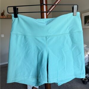 Old Navy Active PowerSoft High-Rise Bike Shorts – Teal L